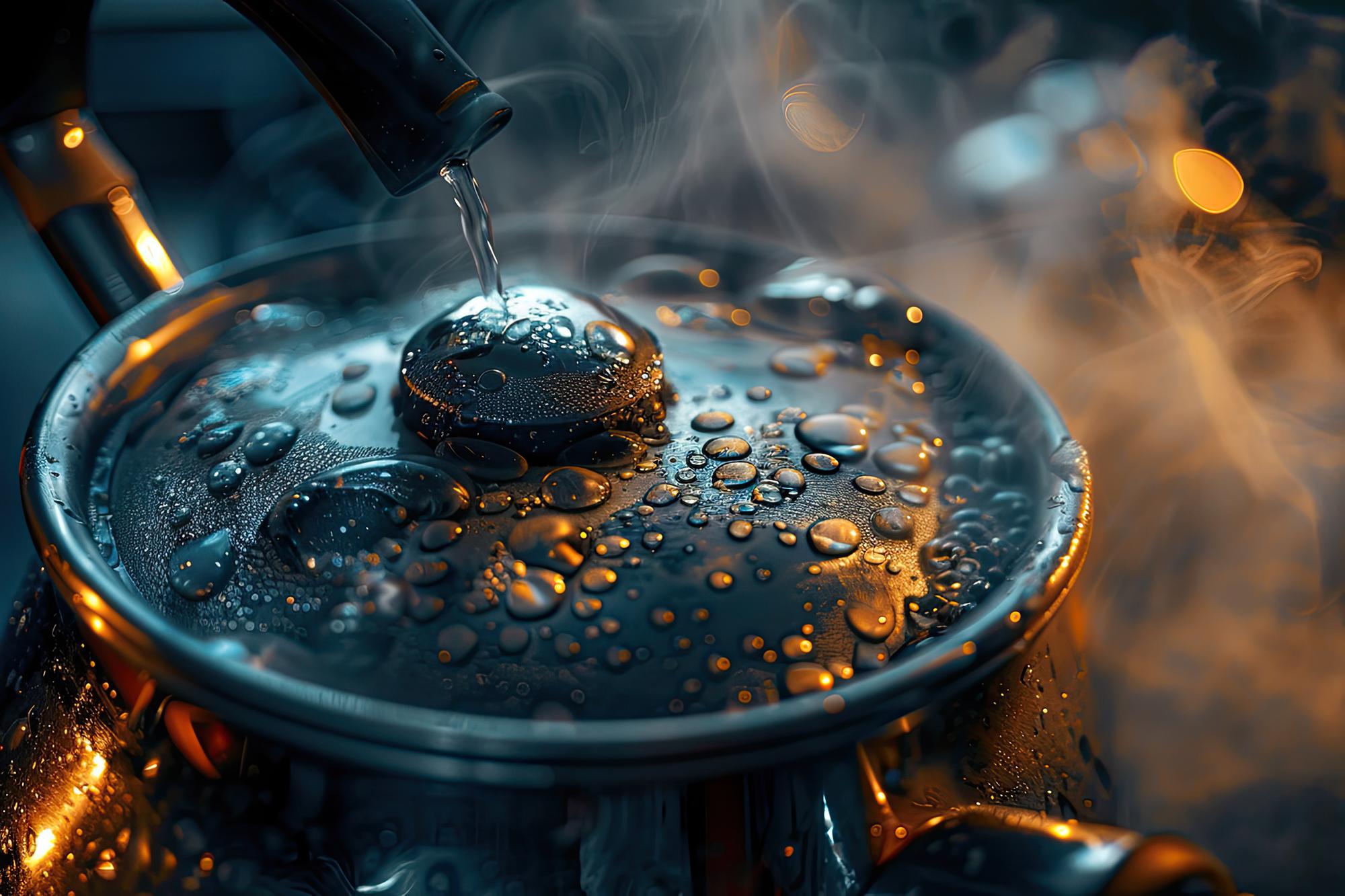 Cook seasoning a pan with precision